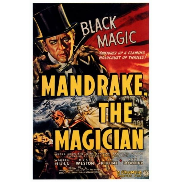 Posterazzi MOVGF7174 Mandrake le Magicien Affiche de Film - 27 x 40 Po.