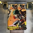 thumbnail image 7 of My Hero Academia Duvet Cover Set 3-Piece Bedding Set Soft Warm And Comfortable Soft Bed Set with 1 Duvet Cover And 2 Pillowcases for Bedroom All Season 90"x90", 7 of 7