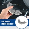 thumbnail image 2 of Reemplazo del resistor del motor del ventilador para Peugeot 206 307 tono blanco plateado, 2 of 7