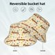 thumbnail image 2 of Fotbe Dachshund Dog And Flower Sombrero Tipo Pescador con Estampado – Sombrero de Sol de Algodón de Moda para Playa, Golf, Pesca, 2 of 6