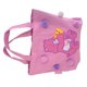 thumbnail image 4 of Bolso de Oso Lindo Fashional 3D Delicado Bordado Bolsas de Almuerzo con Bola de Piel para Mamás Estudiantes Trabajadores de Oficina Alimentando Oso Púrpura, 4 of 12
