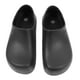 thumbnail image 3 of Sandalias de chef sin cordones de EVA, resistentes al aceite, impermeables, antideslizantes, cómodas para viajes al aire libre, color negro, talla 42, 271,5 mm/10,69 pulgadas, 3 of 15