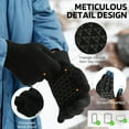 thumbnail image 3 of PEACNNG USB Heated Hand Warmers  Touchscreen Compatible  Dual-Sided Heating  Elastic Cuffs  Thickened Anti-Slip Design  Wear-Resistant  Power-Free Operation  Unisex, 3 of 7