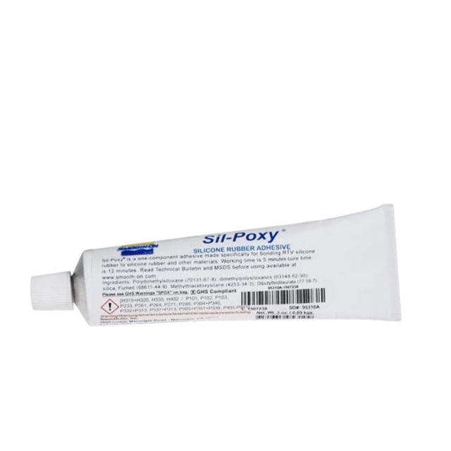 Tubo adhesivo de silicona Silpoxy de 15 ml, goma Silpoxy