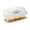 Clear Lid, variant on Impresserve Plastic Serving Tray, 4 Pack, White with Leaves, 17 Inch Rectangular Disposable Platter for Snacks, Appetizers, Events, Organic Collection