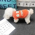 thumbnail image 3 of Ropa para mascotas con estampado de letras, ropa para perros pequeños y medianos, disfraz para cachorros Yorkshire., 3 of 4