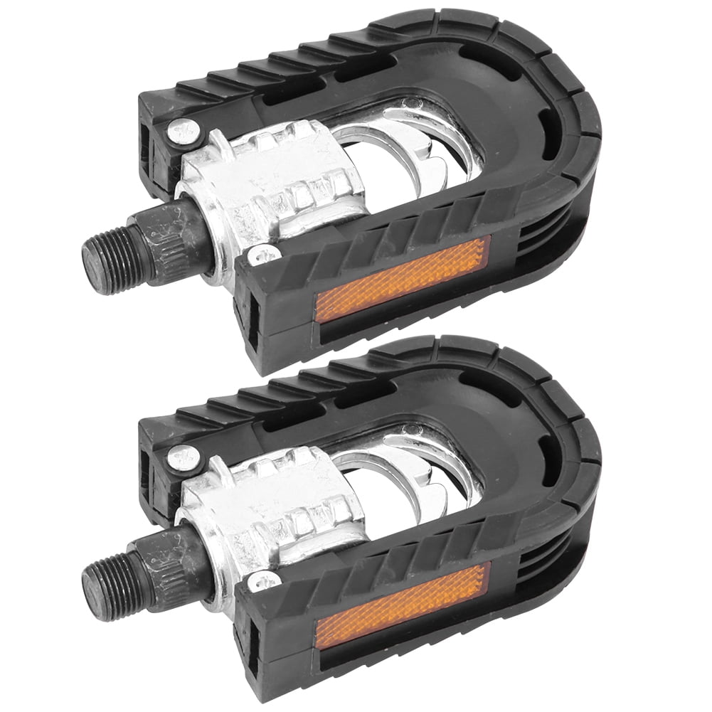 OTVIAP 1 Pair Aluminum Alloy Mountain Road Bicycle Bike Folding Pedal Cycling Part,Bike Pedals, Bicycle Pedals