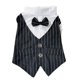 thumbnail image 1 of Nvzi Camiseta de traje para perro y gato, camisetas transpirables para mascotas, sudadera para cachorro, ropa para perro, abrigos para perros pequeños, medianos y gatos, negro, XL, 1 of 4