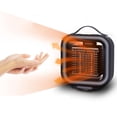 thumbnail image 3 of Ventidor de refrigeración portátil, calentador eléctrico de escritorio, peine de ventidor, , protección contra sobrecalenta Negro Baoblaze ventilador calefactor portátil, 3 of 8