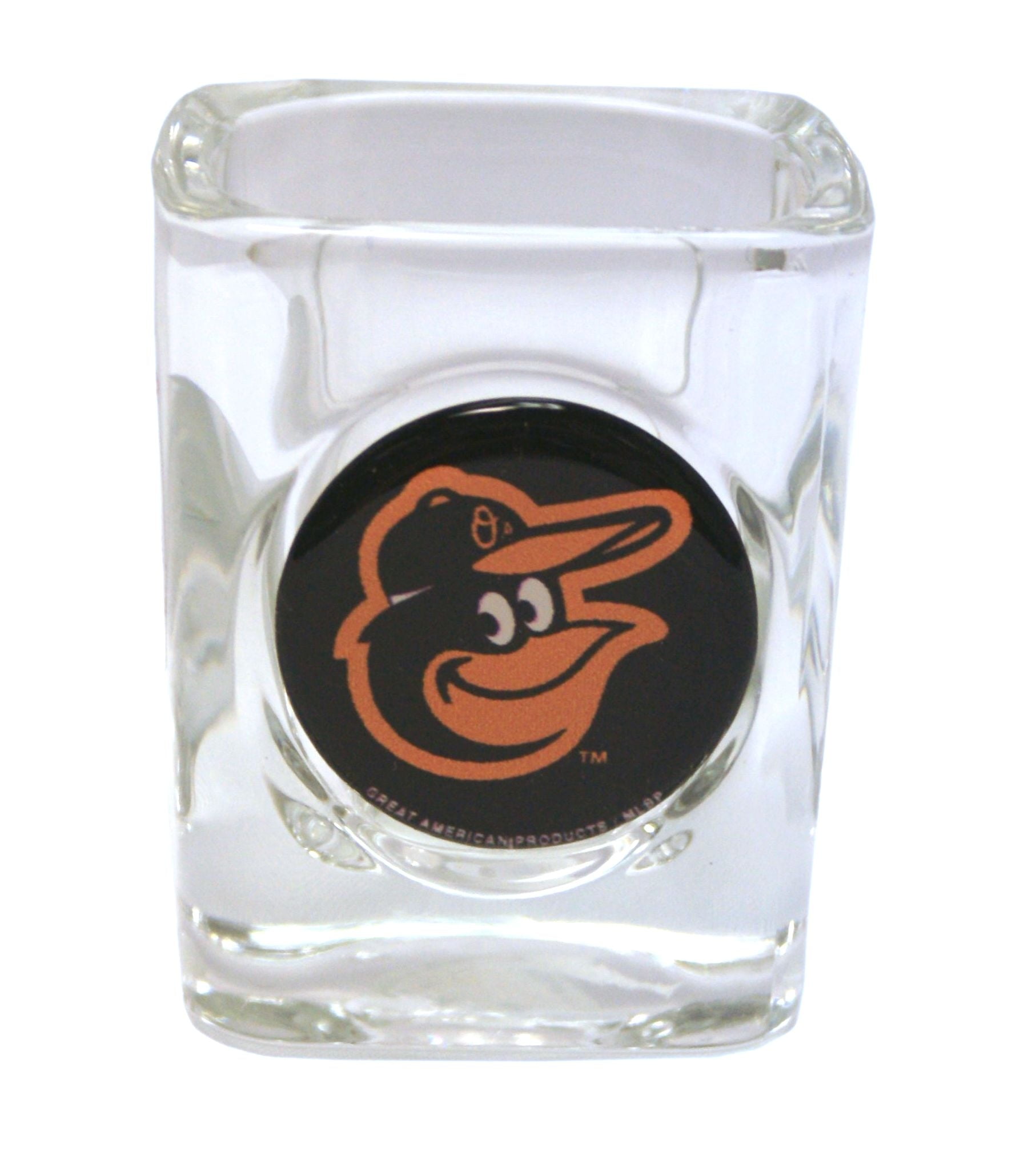 Baltimore Orioles Official MLB Square Shot Glass Great American Products 767421 by Great American Products