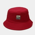 thumbnail image 1 of Chapeaux Bob à Moins de 10 $ Rouges Mode pour Femmes Impression Pare-Soleil Chapeau de Pêcheur Chapeau Bob Chapeau Bob d'Extérieur, 1 of 2