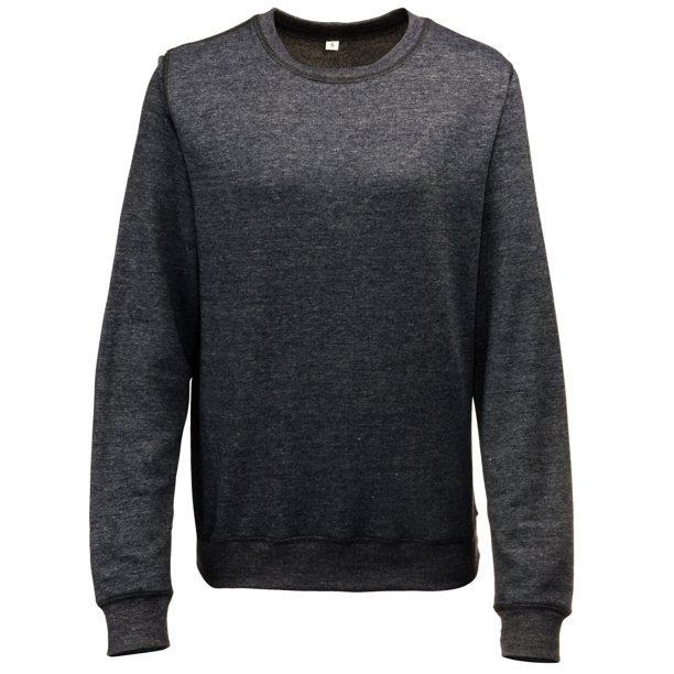Awdis - Sudadera ligera con cuello redondo para mujer (Negro)