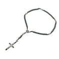 thumbnail image 1 of Rosario Católico Hermoso Rosario Collar Obsidiana para Regalos ANGGREK Otros, 1 of 8
