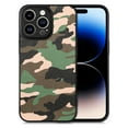 thumbnail image 6 of Feishell Supports Wireless Charging Case for iPhone 12 Pro Max,Luxury Camouflage Pattern Military Grade Camera Lens Protective PU+PC+TPU Shockproof Slim Back Cover.For iPhone 12 Pro Max,Green, 6 of 12