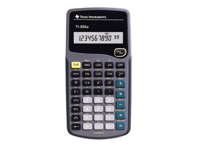 6 Pack Value Bundle 10-Digit LCD TEXTI30XA TI-30Xa Scientific Calculator 