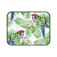 thumbnail image 3 of ABPHQTO Rosella Parrot Tropical Leaves Exotic Flowers Pet Dog Cat Bed Pee Pads Mat Cushion Potty Dogsblankets Crate Bed Kennel 20x24 inch, 3 of 4