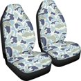 thumbnail image 3 of XYZCANDO Front Seat Covers for Cars Set of 2 Waterproof Car Seat Covers Automotive Interior Car Interior, Elastic Comfortable Vehicle SUV, 3 of 10