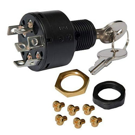 Sierra International MP41000 Ignition Switch, white