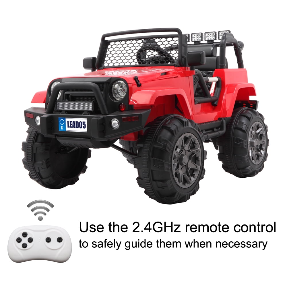 Kids Ride On Toys 12 Volt Car, URHOMEPRO Electric Ride On