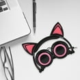 thumbnail image 3 of Cat Ear Headphone, Cat Ear Headset, Foldable Micro USB For PC Girls Black And Red, 3 of 8