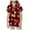 Purple, variant on Girls Sleepwear & Robes – Children's Christmas Print Short Sleeve Two Sets Pajamas Featuring Cardigan and Shorts for Girls