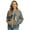 Brown Horse Floral, variant on COEQINE Women's Bomber Jacket Zip Up Long Sleeve Varsity Shackets Lightweight Coat with Pockets, Stand Collar Loose Fit Casual Jacket Fall Winter Outfits, Medium, Camo Hunting Forest