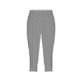 thumbnail image 4 of Kaemgyyd Leggings for Women Plus Size High Waist Yoga Pants Fashion Striped Casual Comfy Bottoms for Work Gym, 4 of 5
