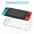 thumbnail image 6 of Nintendo Switch Screen Protector Glass （2- Pack） Nintendo Switch Tempered Glass Screen Protector + TPU & PC Slim Protective Case Cover, 6 of 7