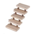 thumbnail image 2 of Escalera de madera natural de 5 capas para hámster, juguete para loros, escaleras para subir, juguetes para mascotas, accesorios para jaulas de regalo., 2 of 14
