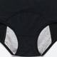 thumbnail image 3 of Gibobby Ropa Interior para Mujer sexy Pantalones fisiológicos 40 a 150 kg talla grande L a 8XL a antes y después la menstruación pantalones sanitarios tía cintura media a alta（Negro， 3XL), 3 of 5
