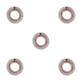 thumbnail image 1 of Guardurnaity Peine elástico circular completo, peines flexibles, soporte para diadema, banda para la cabeza, café Café 5Conjunto, 1 of 6