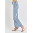 thumbnail image 3 of RISEN Full Size Tummy Control High Rise Crop Wide Leg Jeans, 3 of 6
