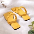 thumbnail image 6 of VerPetridure Sandals for Women Dressy Summer Women's Ladies Fashion Casual Toe Ring Outdoor Beach Slippers Flat Shoes, 6 of 9