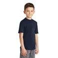 thumbnail image 4 of Port & Company Youth Performance Blend Tee-M (Deep Navy), 4 of 6