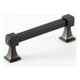 thumbnail image 4 of Alno A985-35-PC Cube 3-1/2" Center To Center Modern Square Solid Brass Cabinet Handle /, 4 of 6