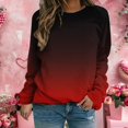 thumbnail image 2 of ManxiVoo Women's Oversized Sweatshirt Drop Shoulder Comfort Fit Pullover Top For Relaxed Casual Style L Size Black, 2 of 5