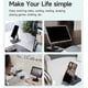 thumbnail image 2 of Foldable 360 Rotating Pad/Phone Holder, Portable Phone Metal Holder Stand for Desktop, Adjustable Rotating Tablet Stand for All Phone and Pad (Grey), 2 of 4