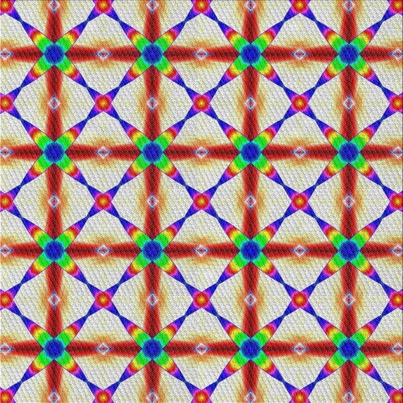 Ahgly Company Machine Washable Indoor Square Transitional Rogue Pink Area Rugs, 7' Square