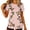 #292-Pink, variant on Blouses for Women Valentines Rose Printed Oversized Crewneck Long Sleeve Loose Clothing Gifts