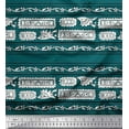 thumbnail image 1 of Soimoi Poly Georgette Fabric Ethnic Block Print Fabric by The Yard 52 Inch Wide, 1 of 1