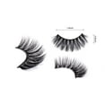 thumbnail image 4 of Mink Eyelashes - False Eyelashes 3 Pairs 6D Mink Lashes - Wispy Lashes Natural Look Faux Mink Eyelashes Dramatic Lashes Fluffy Cat Eye Reusable Lashes Pack Extension |002-0.6 inch, 4 of 7