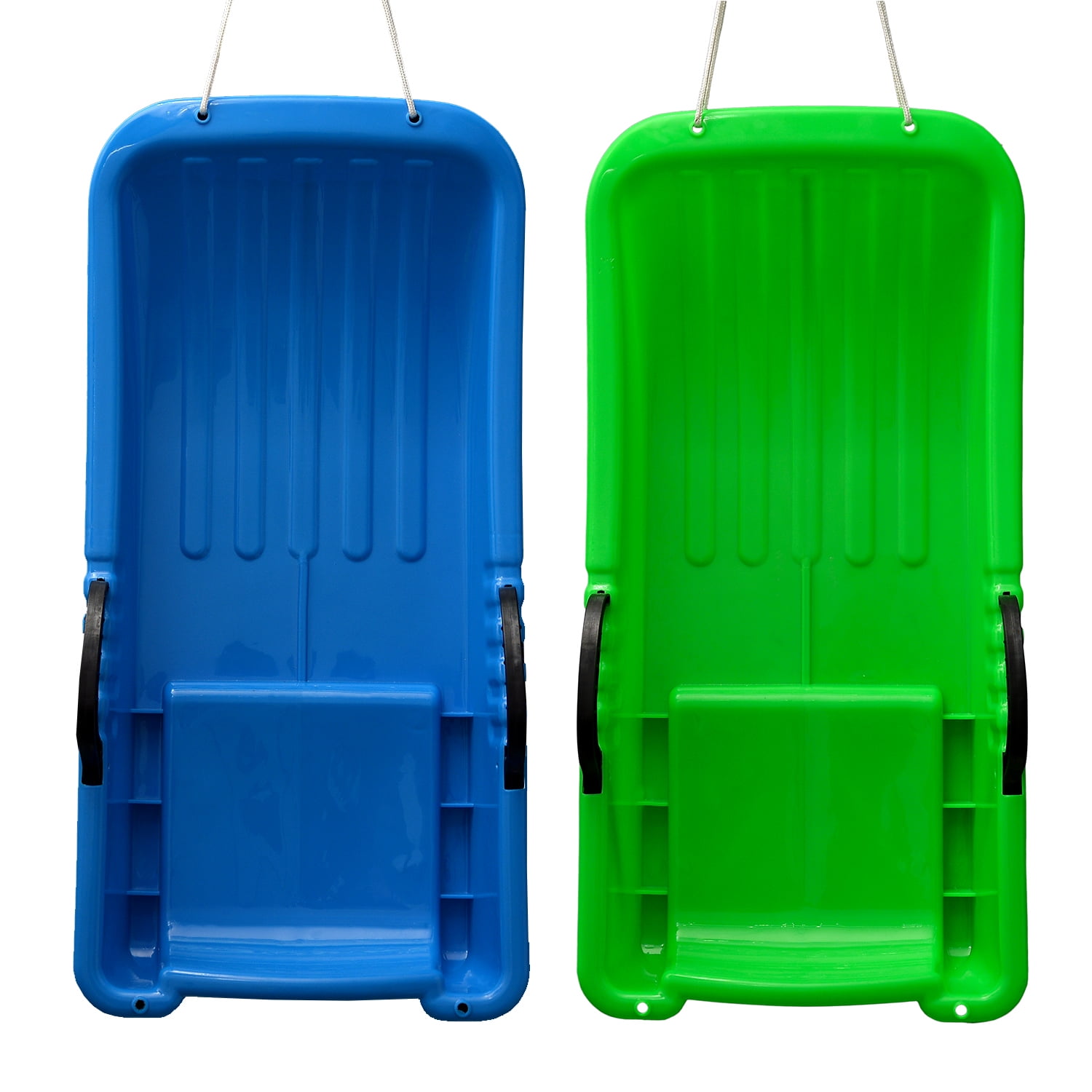 IMagE 31.5x15.7x5.3inches Kids Snow Sled Plastic Toboggan Boat Sledge Snowboard by