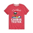thumbnail image 2 of Pete The Cat - Certified Cookie Tester - Youth Short Sleeve Graphic T-Shirt, 2 of 6