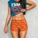 thumbnail image 3 of Fotbe tortilla tacos Shorts Sin Costuras – Shorts Deportivos de Cintura Alta para Mujer, Elásticos para Gimnasio, Yoga, Running o Ciclismo-X-Large, 3 of 8