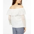 thumbnail image 4 of Jill Jill Stuart Womens Off-The-Shoulder Lace Top Size S, 4 of 4
