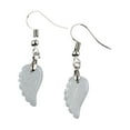 thumbnail image 1 of Minnieouse 1 par de pendientes de perlas, pendientes de tuerca, joyería de moda, mano de obra, regalo dulce ligero, ala de Ángel tallada a Type3 NO3, 1 of 6