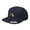 Navy, variant on Snapback Hats for Men & Women Santa Claus Carrying Toys Embroidery Acrylic Flat Bill Baseball Cap Black Design Only