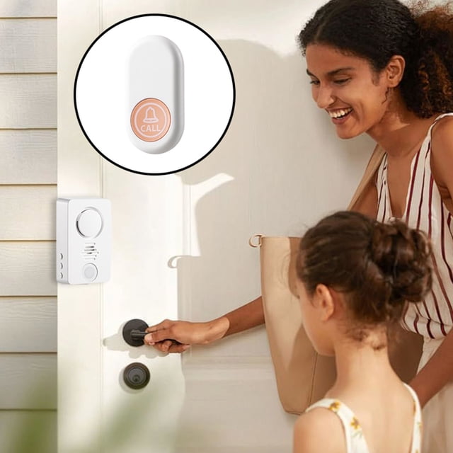 Klonfd 1 Piece Wireless Elderly Call Suitable For Calling With A 100 Meter Transmission Range To Loss
