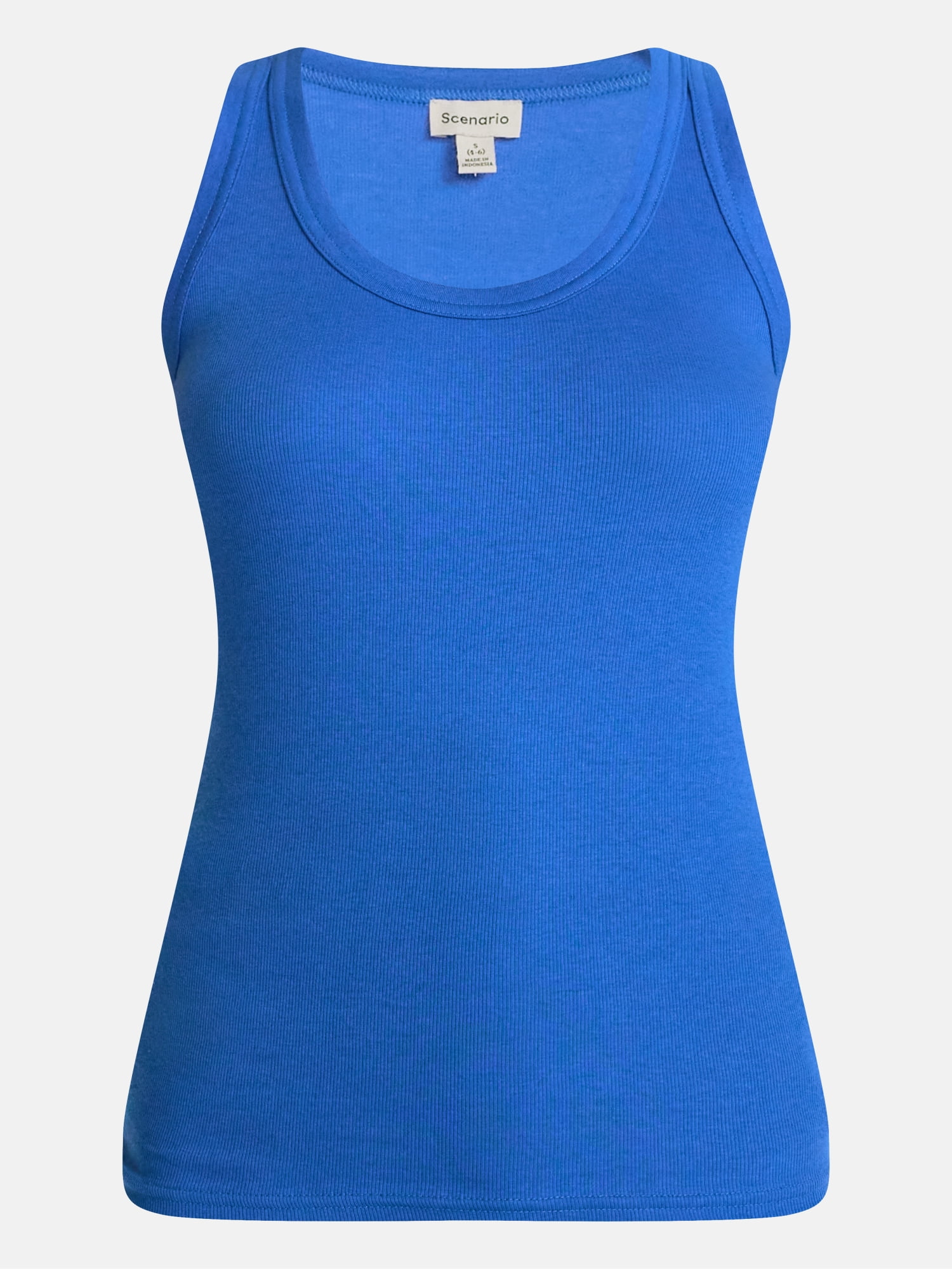 Scenario Women's Rib Tank Top, Sizes XS-XXXL