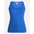 thumbnail image 6 of Scenario Women's Rib Tank Top, Sizes XS-XXXL, 6 of 6